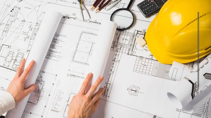 Structural Engineering Blueprint Profile